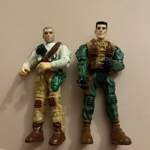 2003 Lanard The Corps Terra Team Lukas Ice Jorgen & Alex Brody Rucker Action Fig